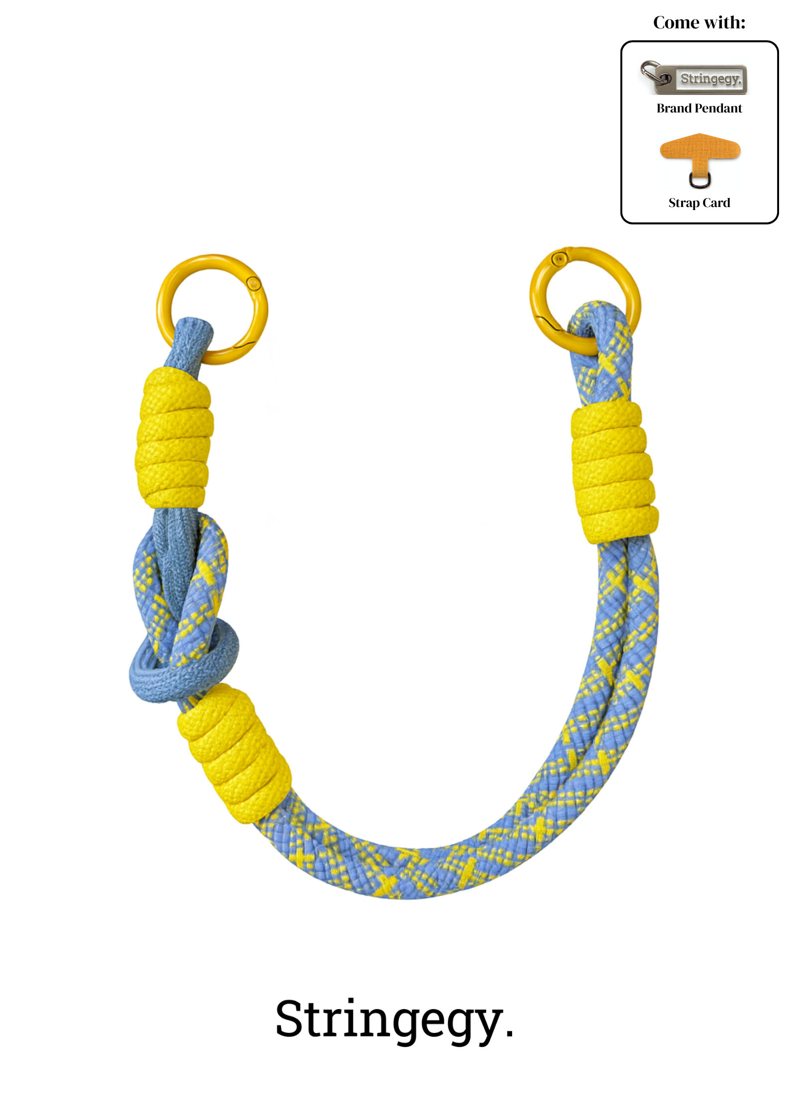 Rope Wrist Strap - Tropical Breeze [Double End]