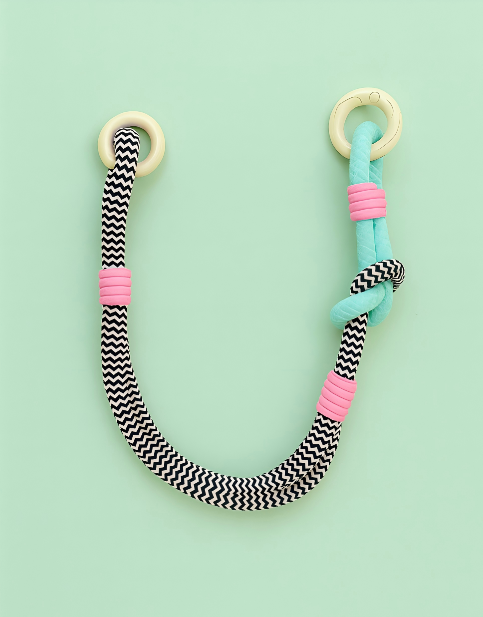 Rope Wrist Strap - Macaron Tea [Double End]